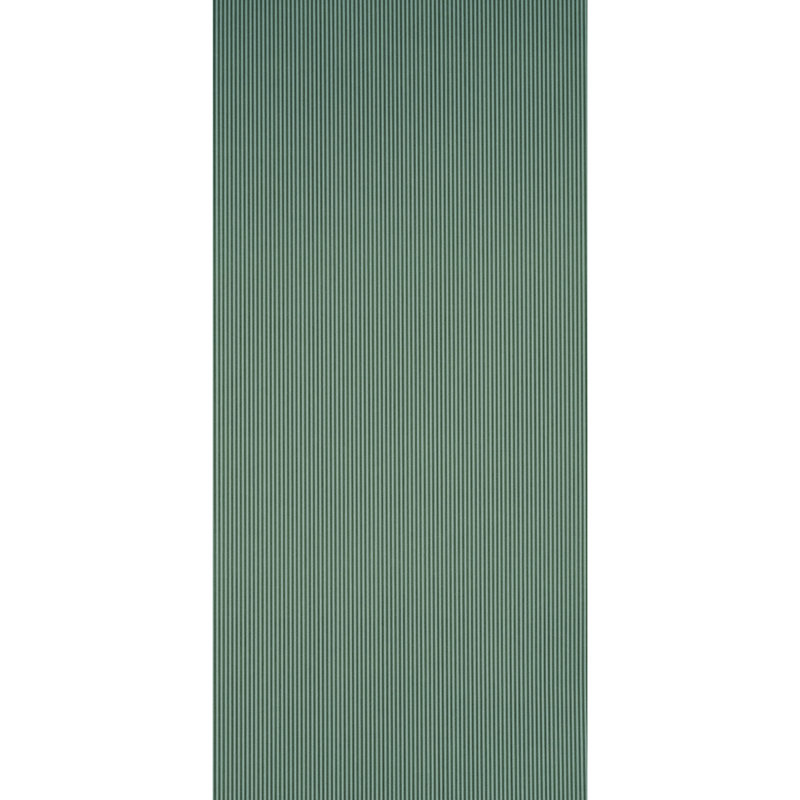 Edwin Stripe Narrow Wallpaper, Dark Green