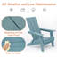 Chaise Adirondack pliante en plastique / résine-343010186