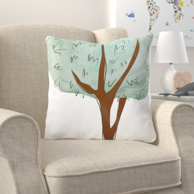 Szeto Tree Throw Pillow