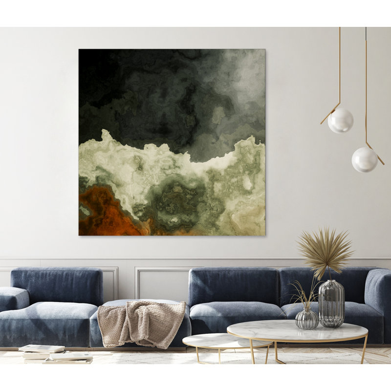 "Marble Colors Art (9)" par Justyna, H 72 po x l 72 po
