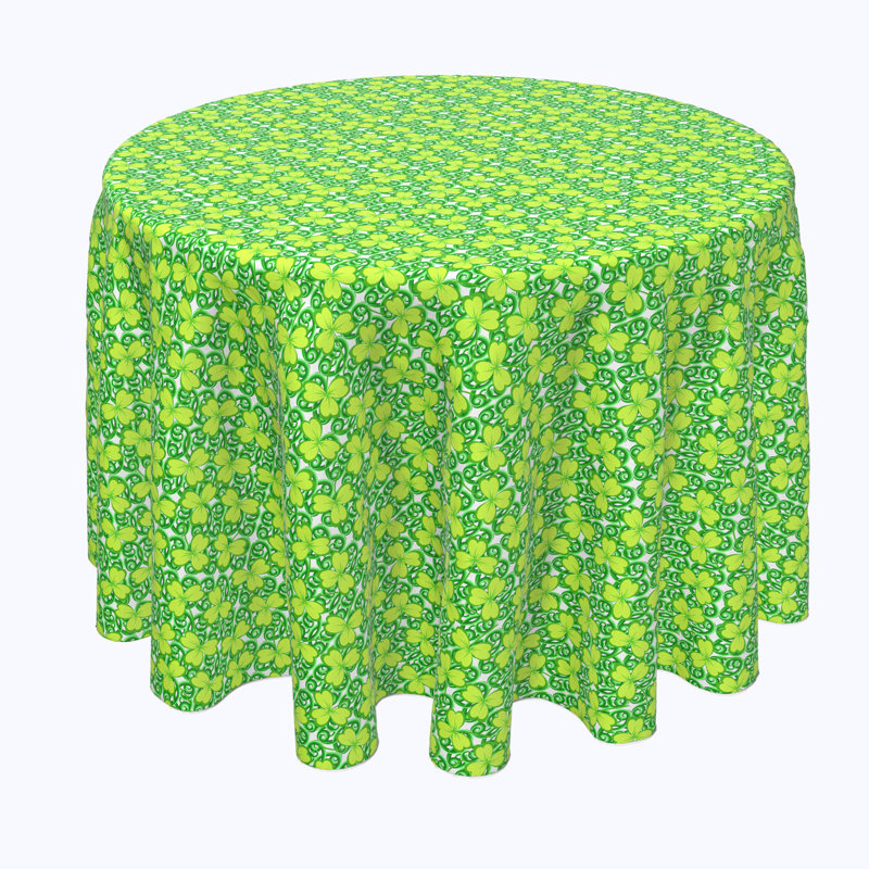 Meyerwood Celtic Foliage Tablecloth, 96" L x 96" W