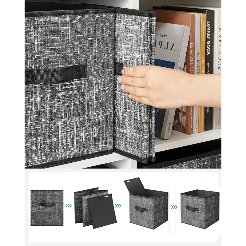 Rebrilliant Fabric Box, Black