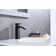 Single Handle Waterfall Bathroom Vanity Sink Faucet With Extra Large Rectangular Spout