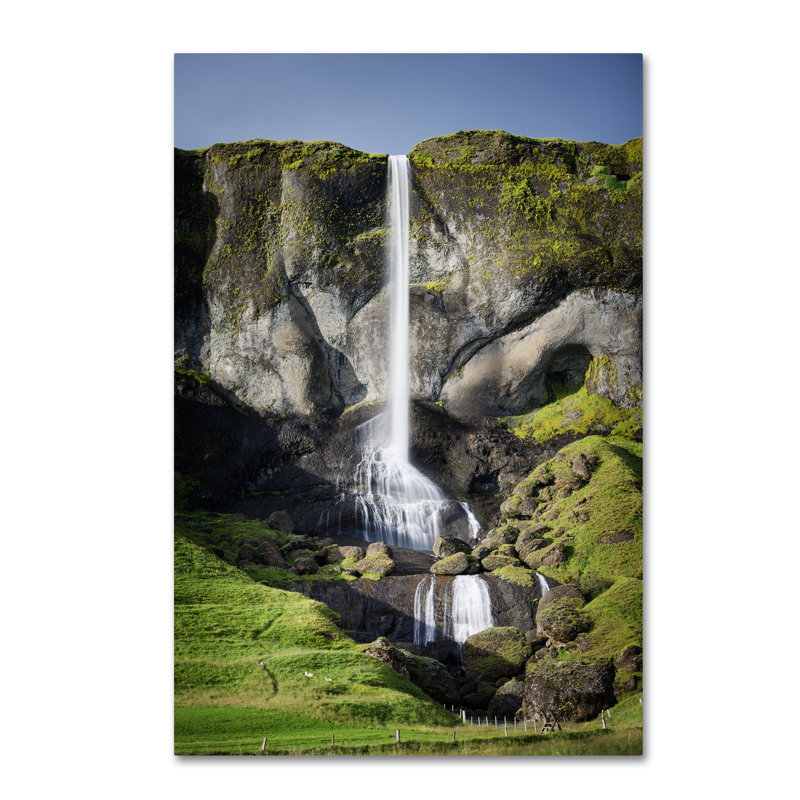 «Vertical Rhythm» Fadel, reproduction de photo sur toile tendue, H 24 po x l 16 po x P 2 po