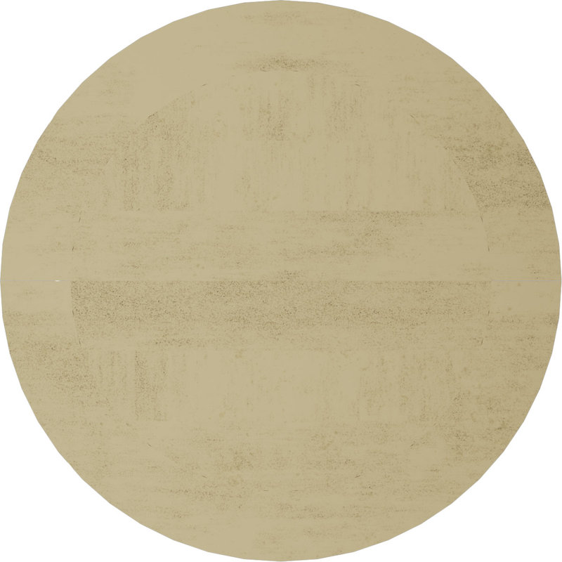 Évent rond en similibois Timberthane, Cèdre brut, H 1 po x l 33 po x L 33 po