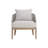 Oreskovich Teak Outdoor Lounge Chair-87119492-87119493
