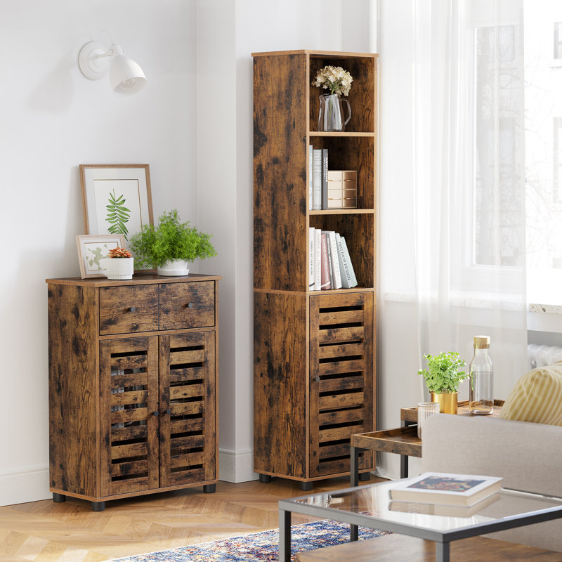Rozzer Bathroom Cabinet, Brown