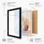 Wheat and Terracotta Minimalist - Framed Print-1563079821-1563079818