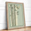 Bamboo Stillness Japandi - Framed Print-1316423702-1316423722