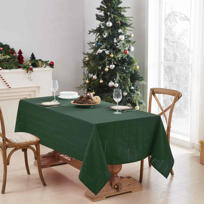 Izod Chadwick Linen Lurex Tablecloth