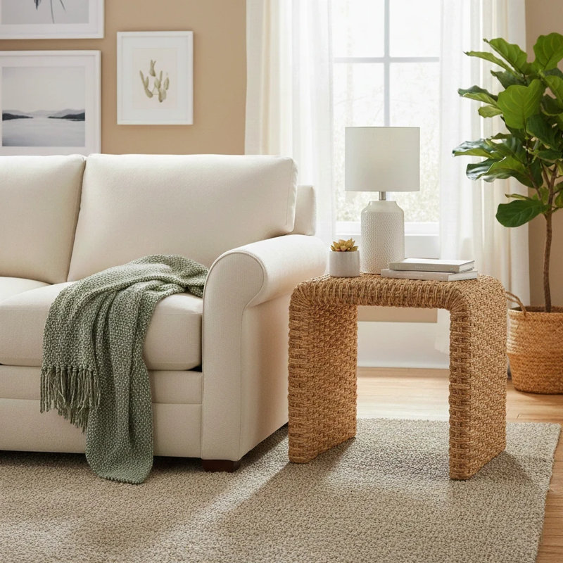 Vaine Abaca Side/End Table