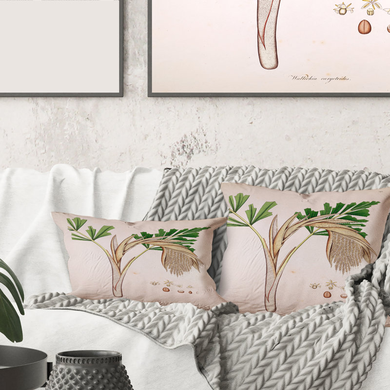 Housse et insert pour coussin rectangulaire Plant Life XV