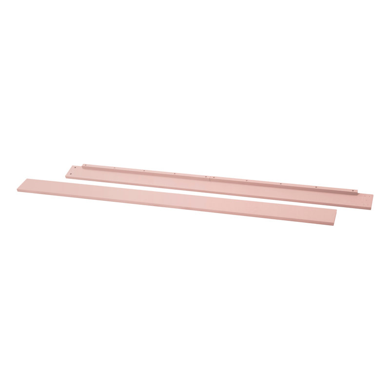 Rails pour lit double, Rose pétale