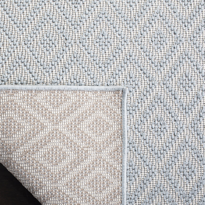Martha Stewart Indoor Outdoor Performance Machine Washable Geometric Indoor/Outdoor Area Rug, Rectangle 8' x 10'