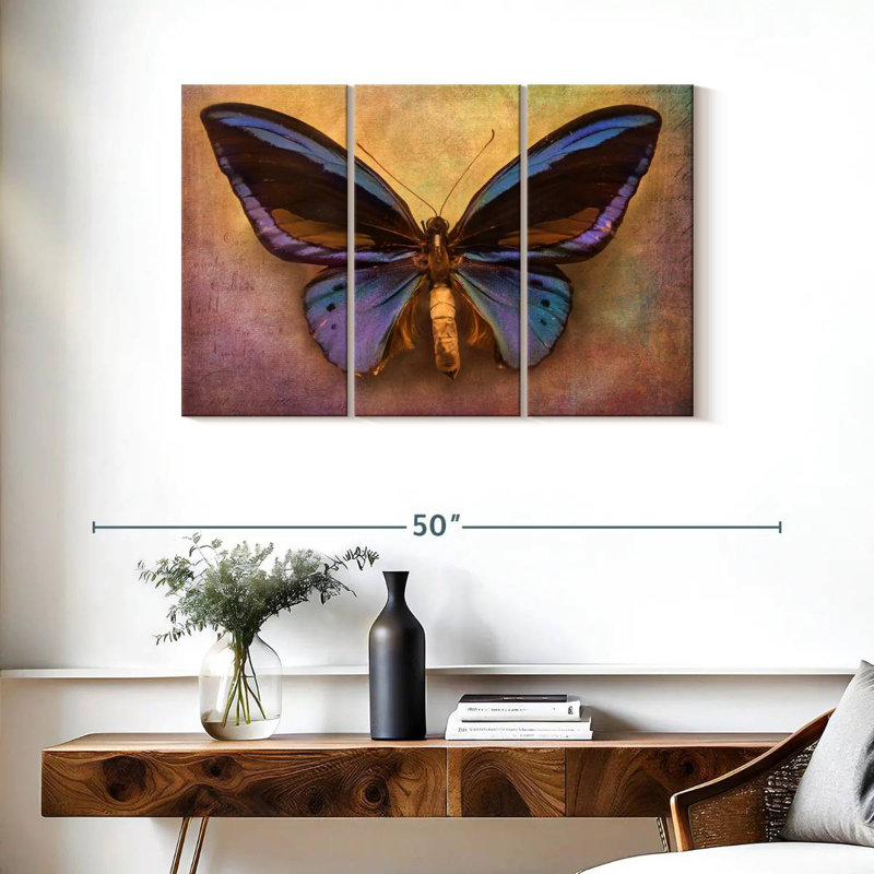 Original Butterfly, 24" H x 38" W