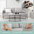 Beckel 76" Round Arm Sofa