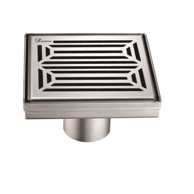 Stainless Steel Square Linear Floor Shower Drain