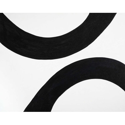 Black And White Curves Print