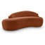 Causeuse en tissu en chenille de 79 po Caspian-562293670