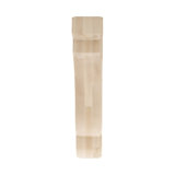14 in x 3 in x 9 in Unfinished Large Solid Traditional Plain Wood Bracket Corbel