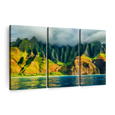 «Na Pali Coast», 3 pièces