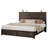  Louby 49" Farmhouse King Platform Bed, Gray-1676035906-1676035905