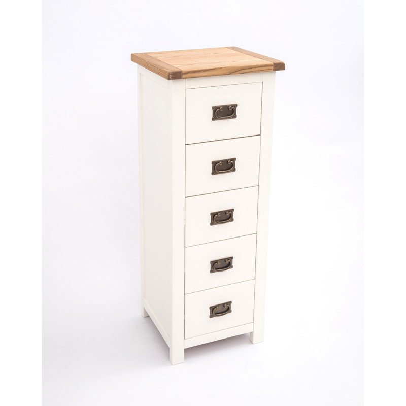 Abdulkadir 45cm W 5 - Drawer Chest of Drawers