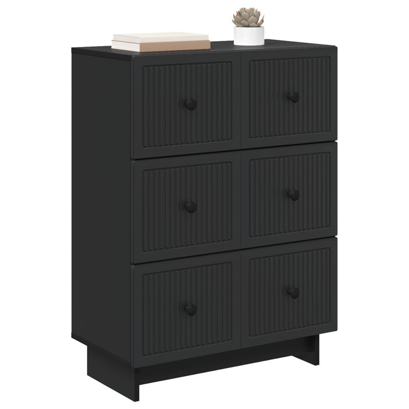 Rectangle Accent Chest, Black