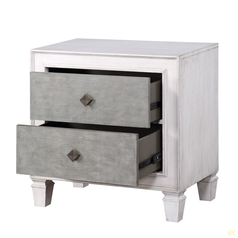 Table de chevet moderne 2 tiroirs