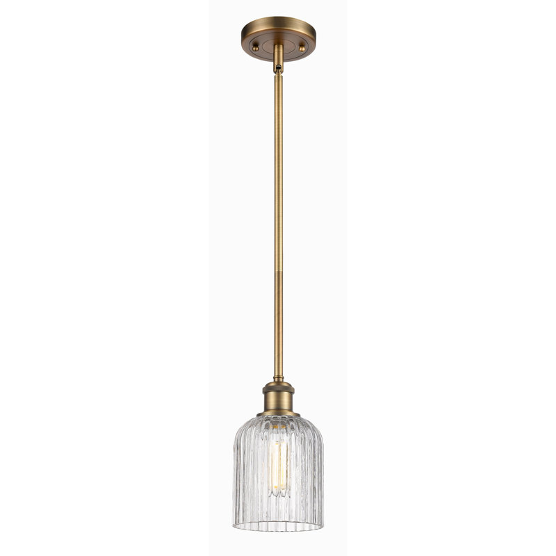 Luminaire suspendu 5 lumières Ballston Addeline, Laiton brossé