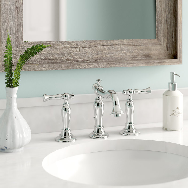 Robinet de salle de bain Quentin, Chrome poli