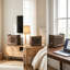 Solid Wood 12.2 " H Media Shelves