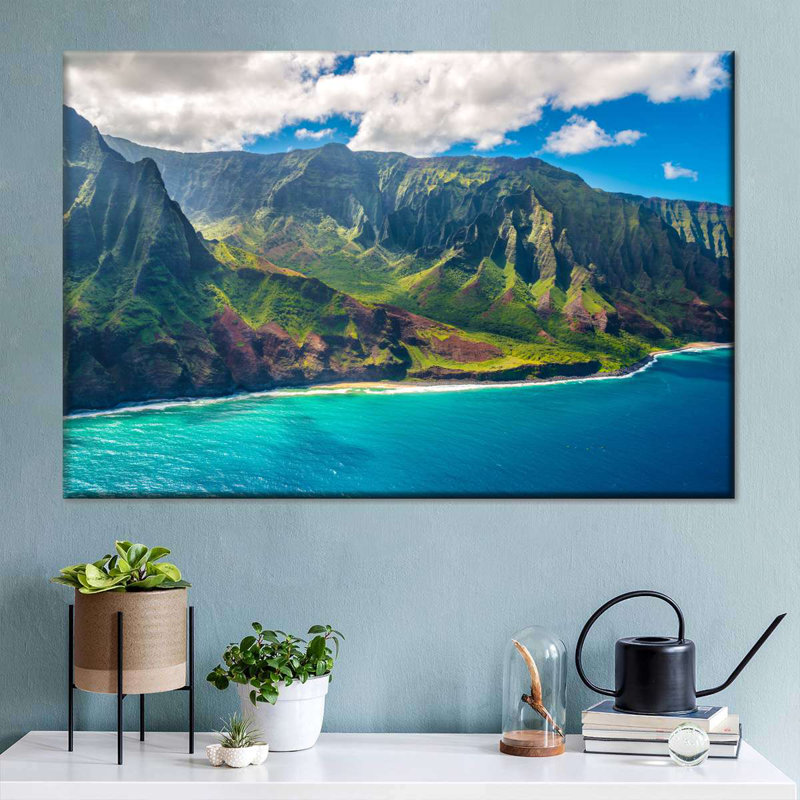 " Kauai ", 16" H x 24" W x 1.25" D