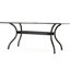 Table rectangulaire en fonte d’aluminium