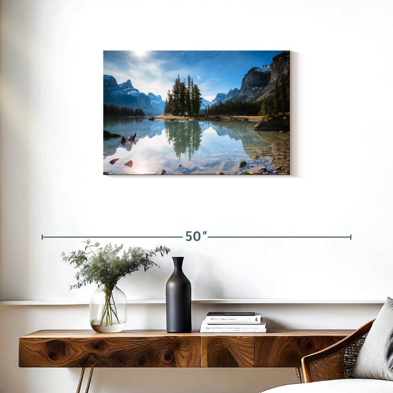 Alvord Scenic Spirit Island, H 20 po x l 30 po