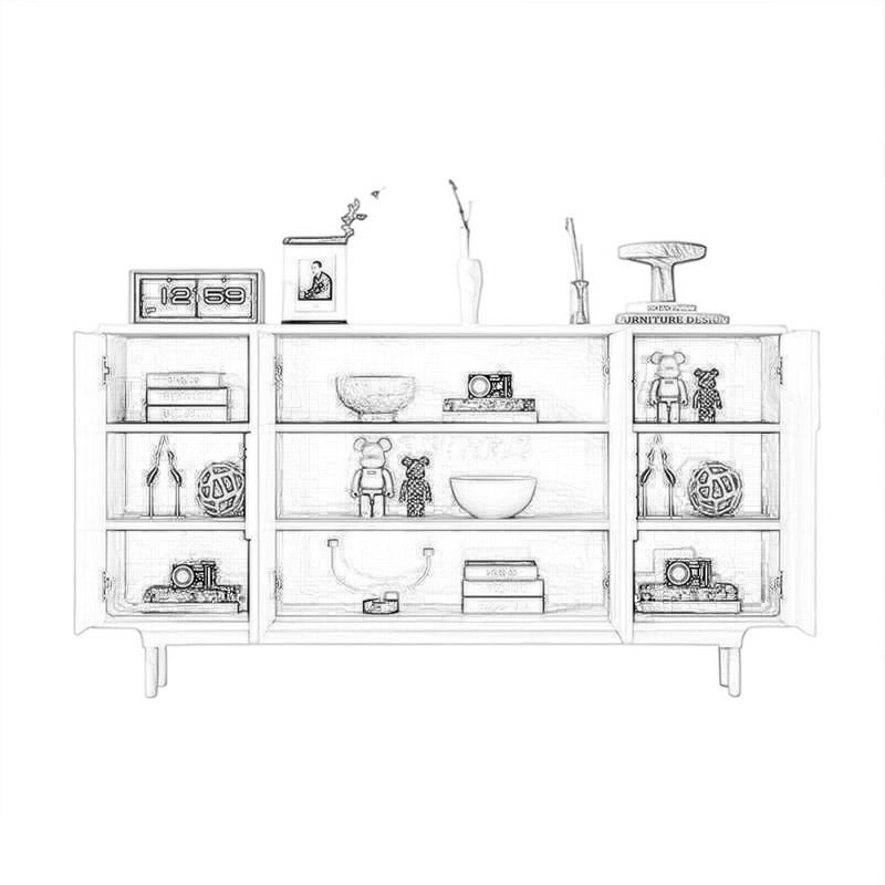 Armoire à chaussures simple 24 pièces