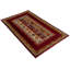 Tapis oriental multicolore en laine et coton 3 pi x 5 pi Nedrah