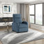 Fauteuil inclinable moderne et contemporain en velours côtelé 27 po Yailem avec siège à ressorts ensachés et structure en bois massif-1343952645
