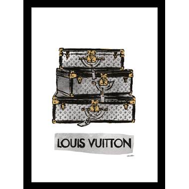 Fairchild Paris FASHION LUXURY TRUNKS - 14x18 Framed Print