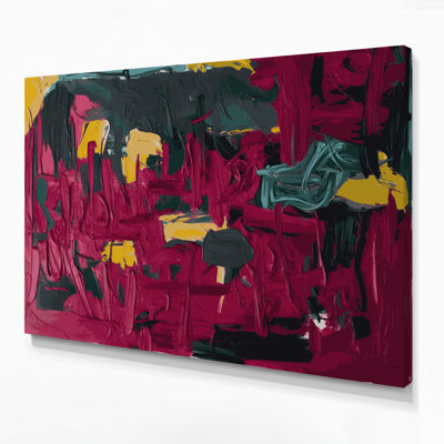«Neo Expressionism 99», art mural sur toile noire