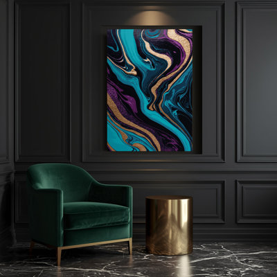 Art abstrait sur toile 47