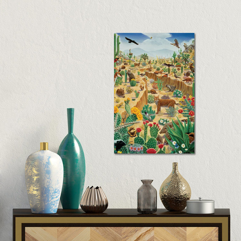Last Oasis by Charles Lynn Bragg - Gallery-Wrapped Canvas Giclée on Canvas, 30.48 cm H x 45.72 cm W, Wrapped Canvas