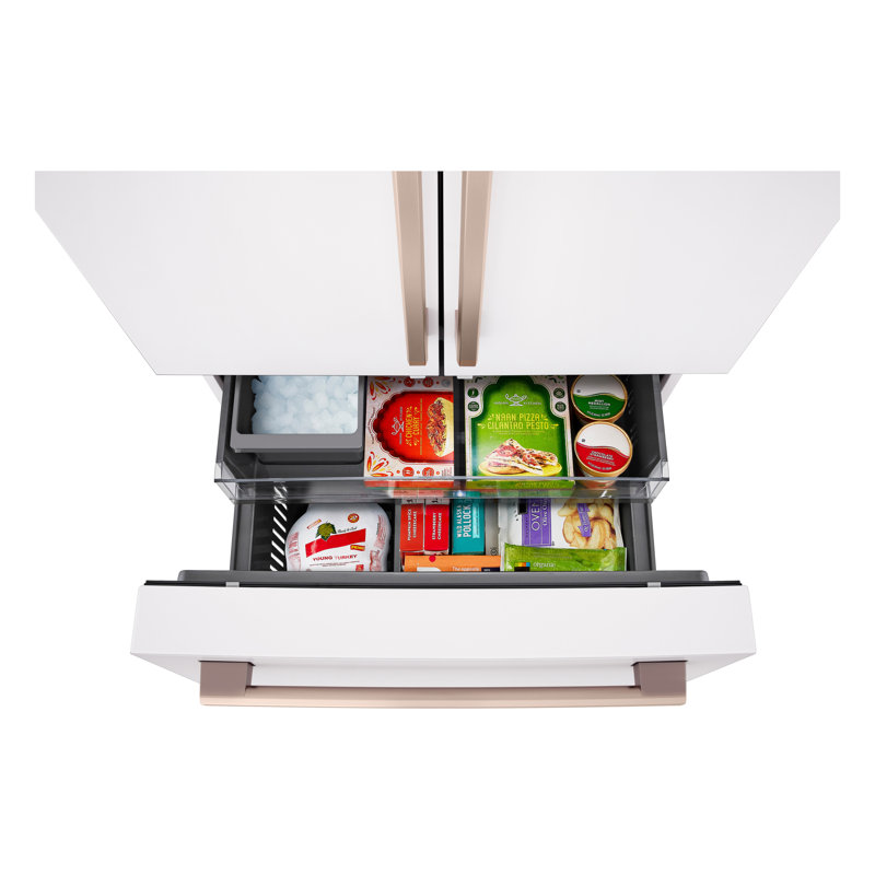 Lg Studio 27 Cu. Ft. Smart Counter-Depth Max French Door Refrigerator, Essence White