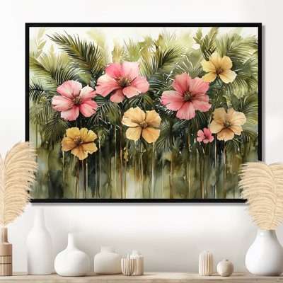 Hibisuc Cliatt tropical dans une symphonie printanière II - Hibiscus