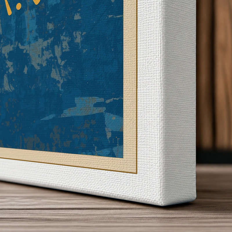 Golden Eye Mystical - Wrapped Canvas, 18x12 - 45.7 x 30.5 cm, White Border