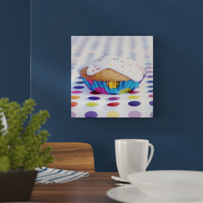 Fairy Cake by Howard Shooter - No Frame Print, 30cm H x 30cm W, Yellow