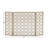 Fransen Metal Fireplace Screen
