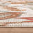 Beige Multi Botanical Scroll Area Rug-388437021