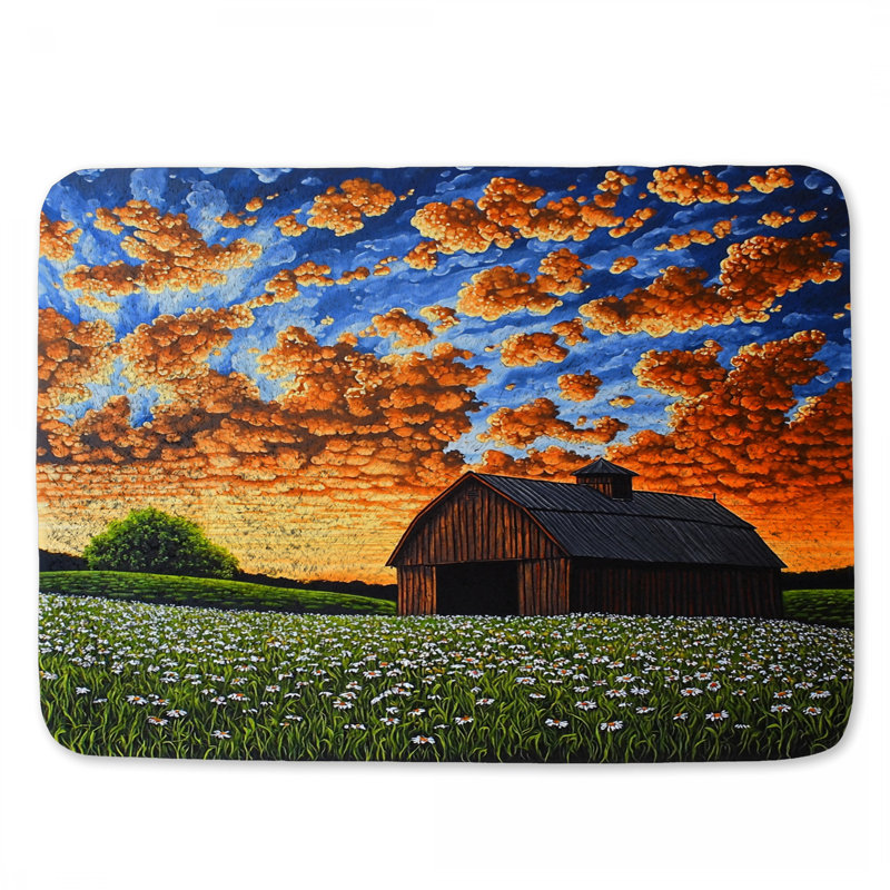 Tapis de bain Barn, L 24 po x l 17 po