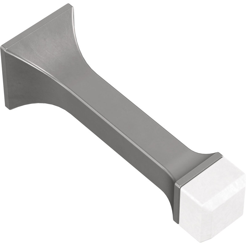 Butoir de porte Classic Edge 3 po (76 mm) Classic Edge, Nickel mat